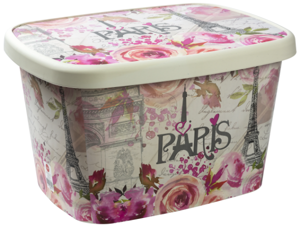 Box Deco 25L többféle dekorációval