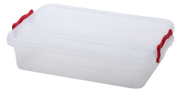 Multibox lapos 2,5L transzparent