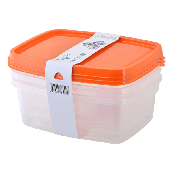 Ételtároló doboz 0,5 3-1 frigo-téglalap forma